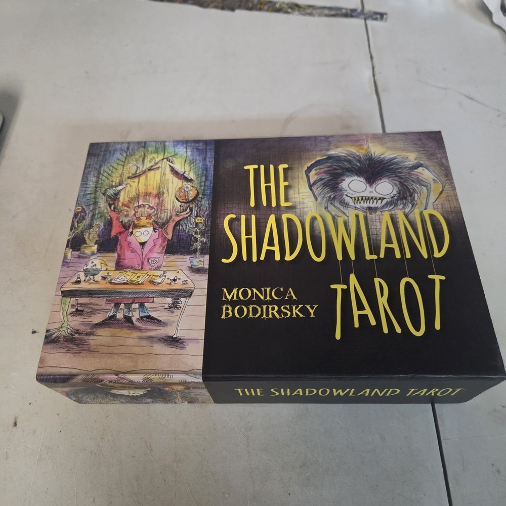 Monica Bodirsky Shadowland Tarot Kit 78 Cards & Guidebook Box Set 2020 NIB